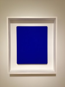 130728 Yves Klein, Monochrome Blue