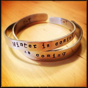 160602 armband Winter is coming