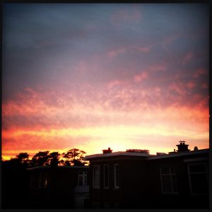 160927 zonsondergang